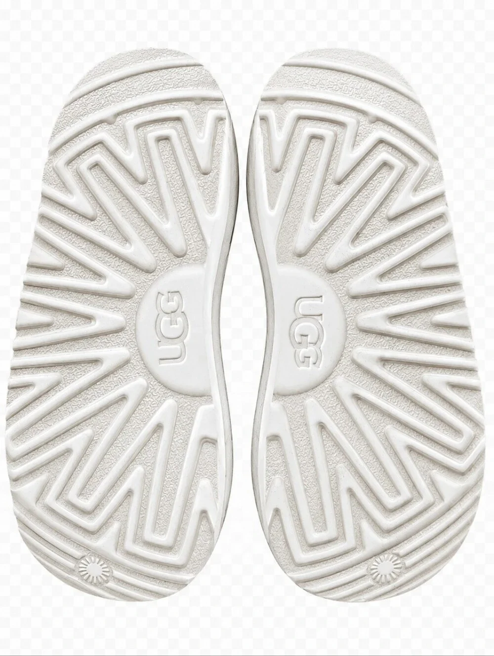 UGG Kids Cream Suede Lace-Up Boots
